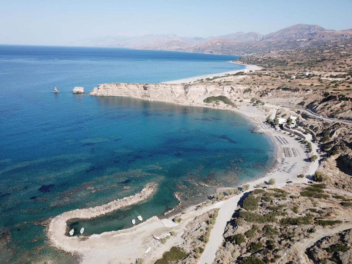 Vila Petra-Mare Triopetra Exteriér fotografie